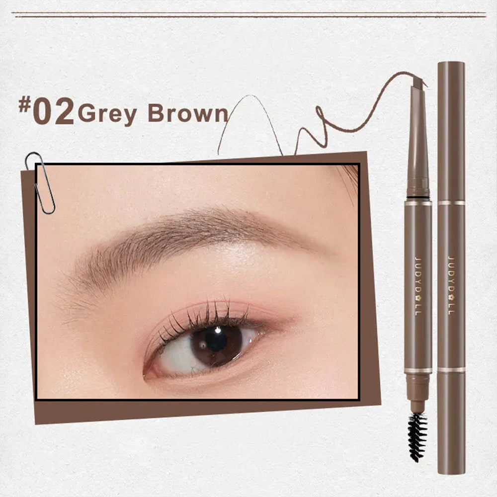 Judydoll Duo Eyebrow Pencil02Grey Brown
