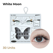 BLJ Comic Eyes Glue-Free False Eyelashes Hd03 Mult-Tone Wite Moonlight
