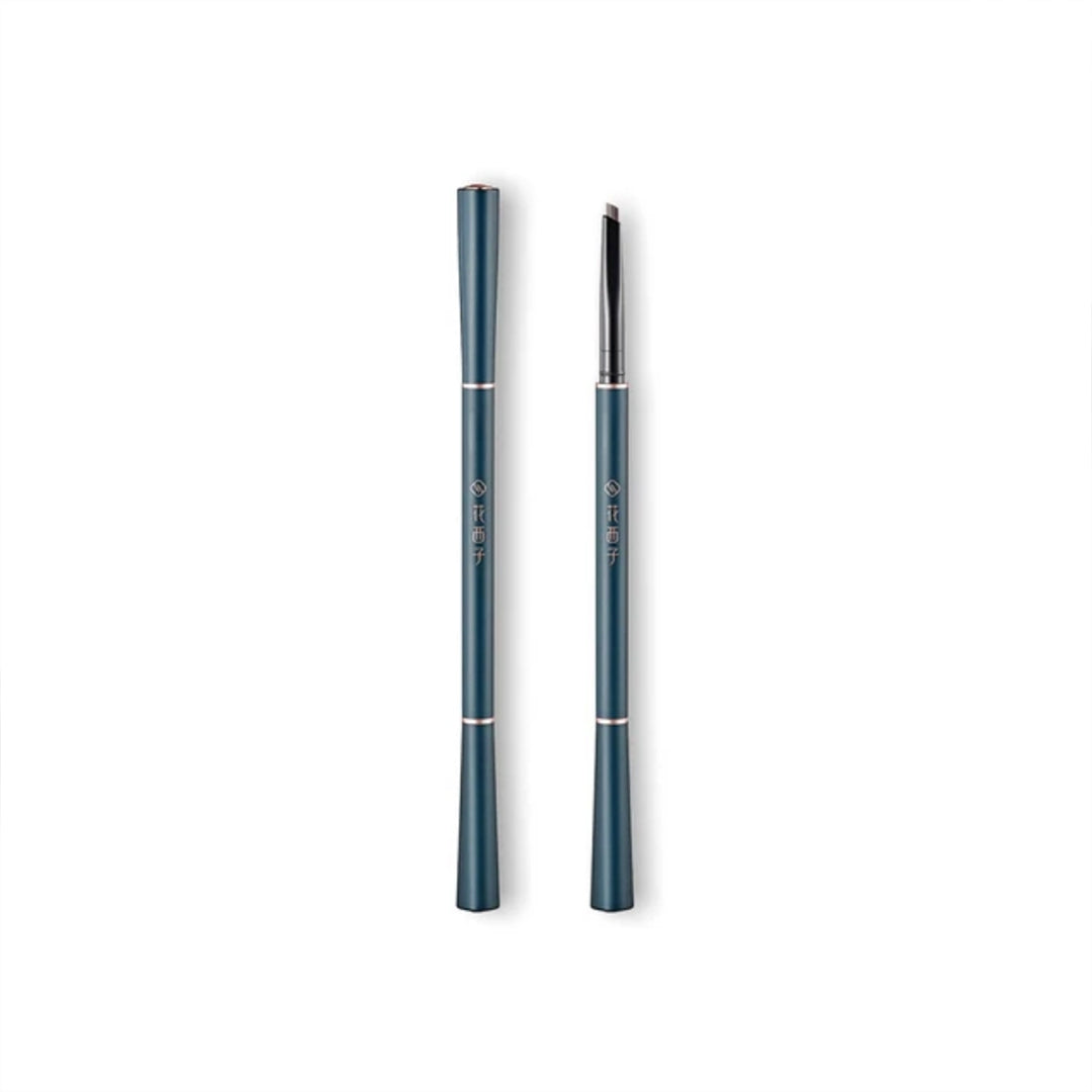 Florasis Luodai Floral Eyebrow Define Powder Pencil (Chisel Tip 1+1), Mf01 Grey