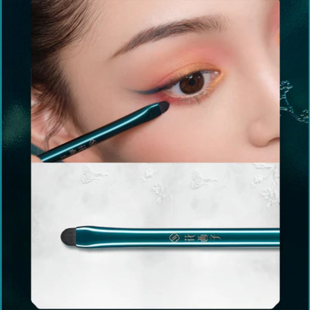 Florasis Luodai Floral Eyebrow Define Powder Pencil (Chisel Tip 1+1), Mf01 Grey