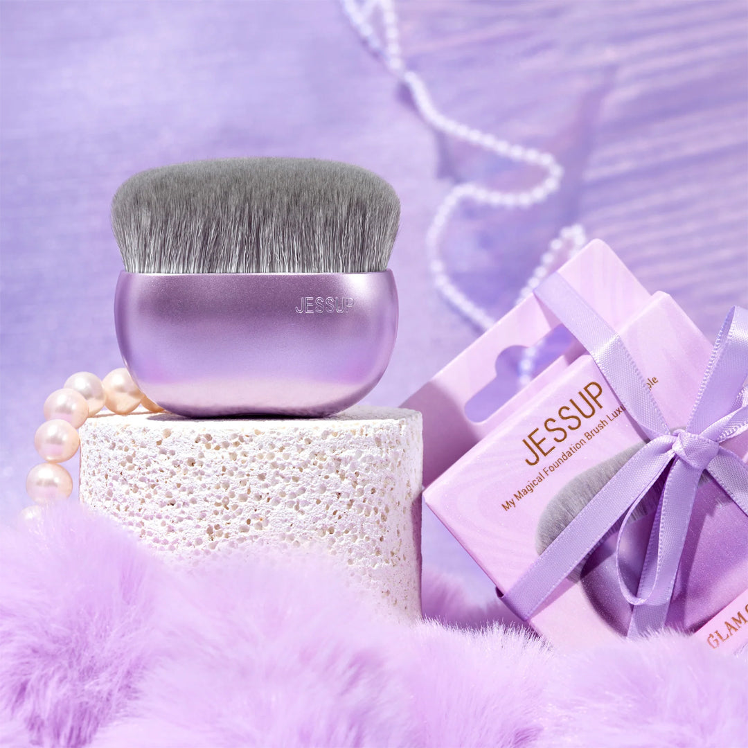 Jessup My Magical Foundation Brush-Luxury Purple