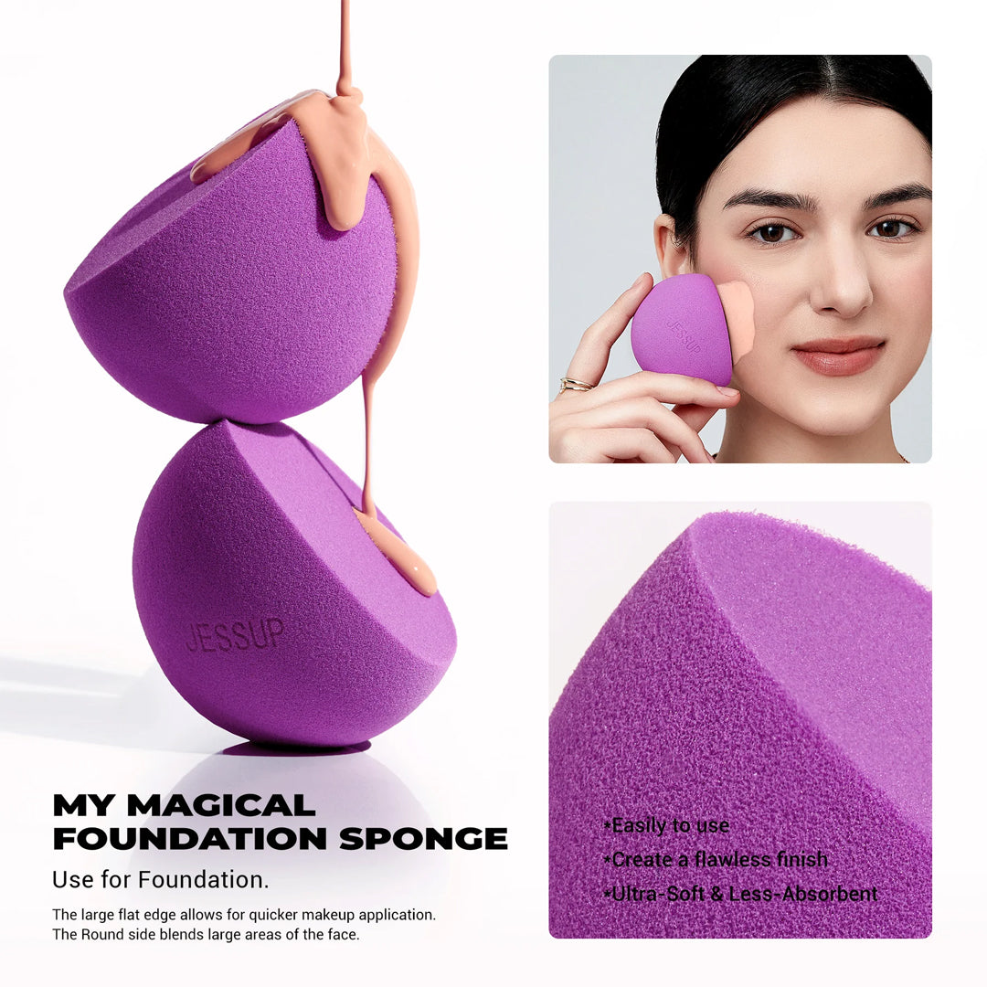Jessup My Magical Makeup Sponges- Soft Plus