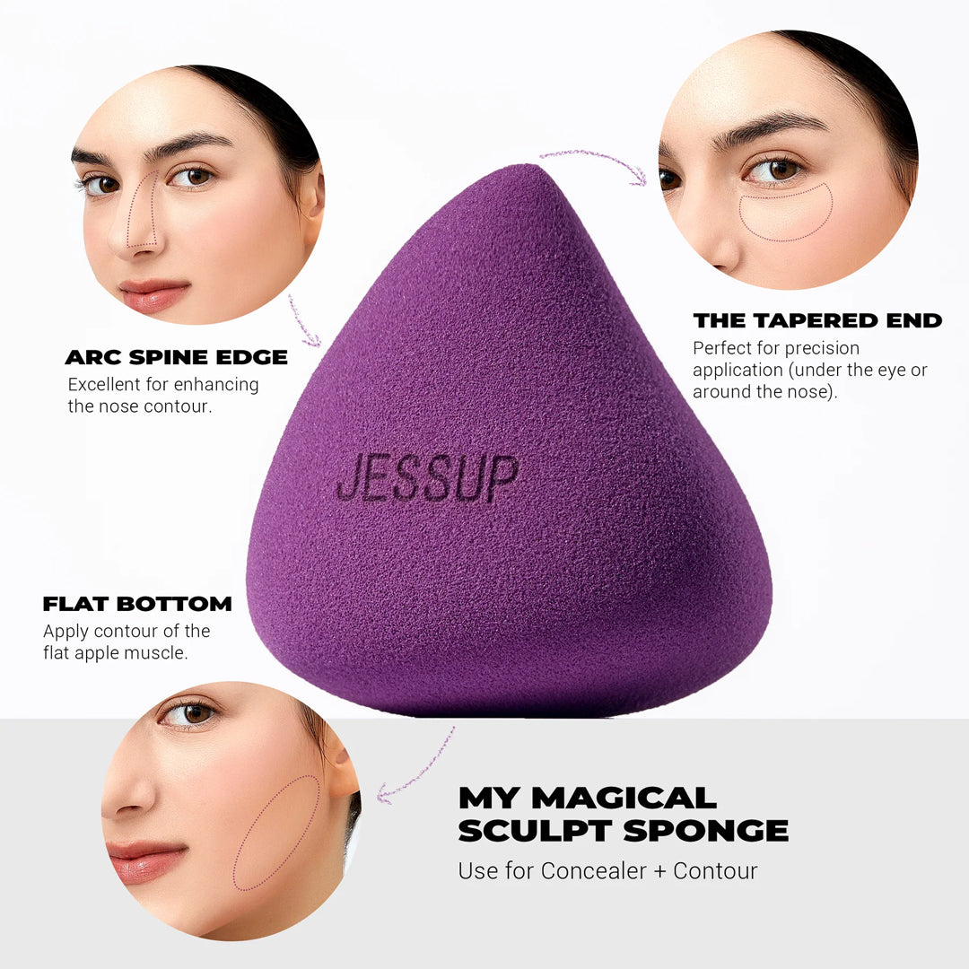 Jessup My Magical Makeup Sponges- Soft Plus