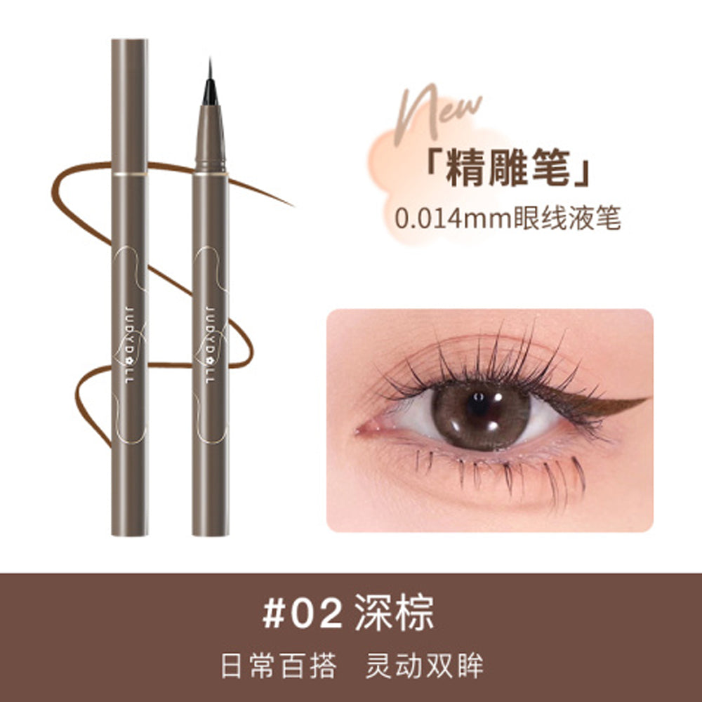 Judydoll Slim Liquid Eyeliner 02Deep Brown