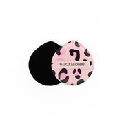 Guoxiaoniu Pink Leopard Marshmallo beauty puff