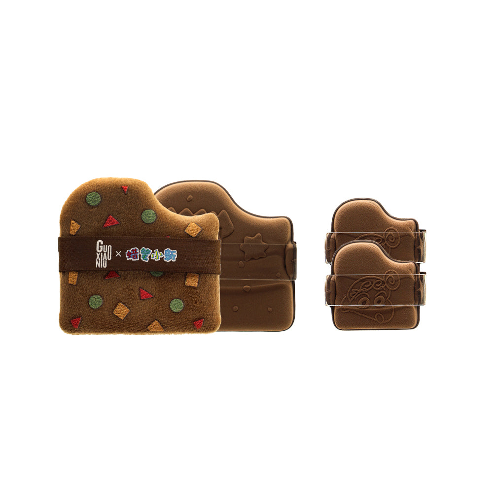 Guoxiaoniu Chocolate Cookie Power puff(Crayon Limited Edition)
