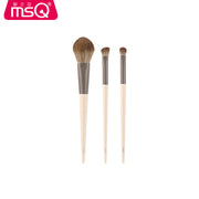 MSQ White-Coffee Series Brush Set(3PCS)