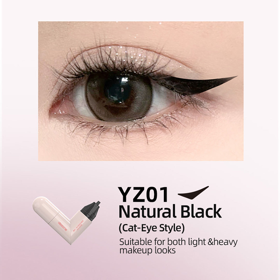 Dezone Eyeliner Stamp Pen Yz01 Natural Black