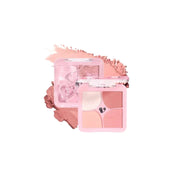 Veecci unique cheek color blooms four color powder blusher D00