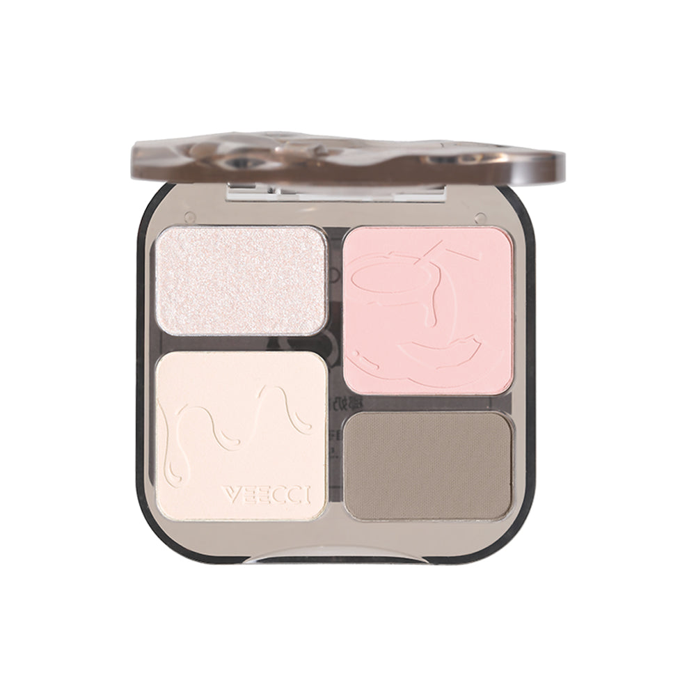 Veecci Self funded Easy Painting High gloss Makeup Disc V04 Pink Coconut Ash