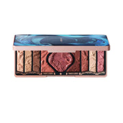 Florasis Floral Engraving Phoenix Makeup Palette  H04 -12.8G (H04 Burgudy Sunset)