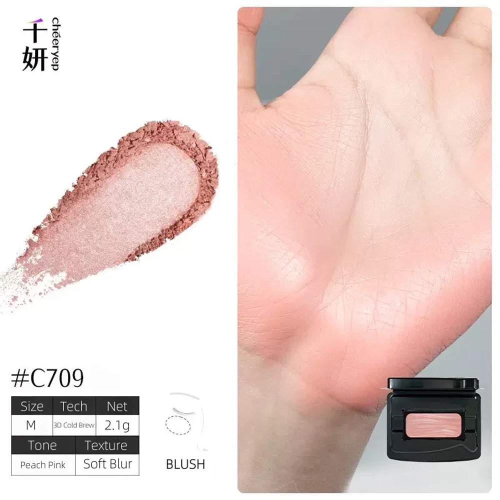 Cheeryep Refillable Satin Baked Powder Blush