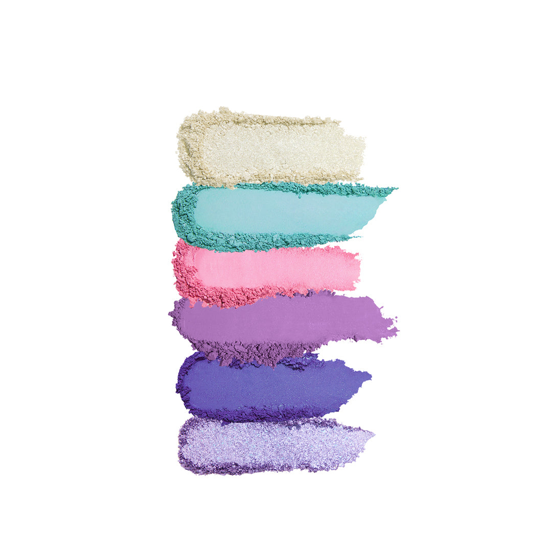 Flower Knows Knight Unicorn Collection 6 Color Satin Makeup Palette S03 Stellar Unicorn