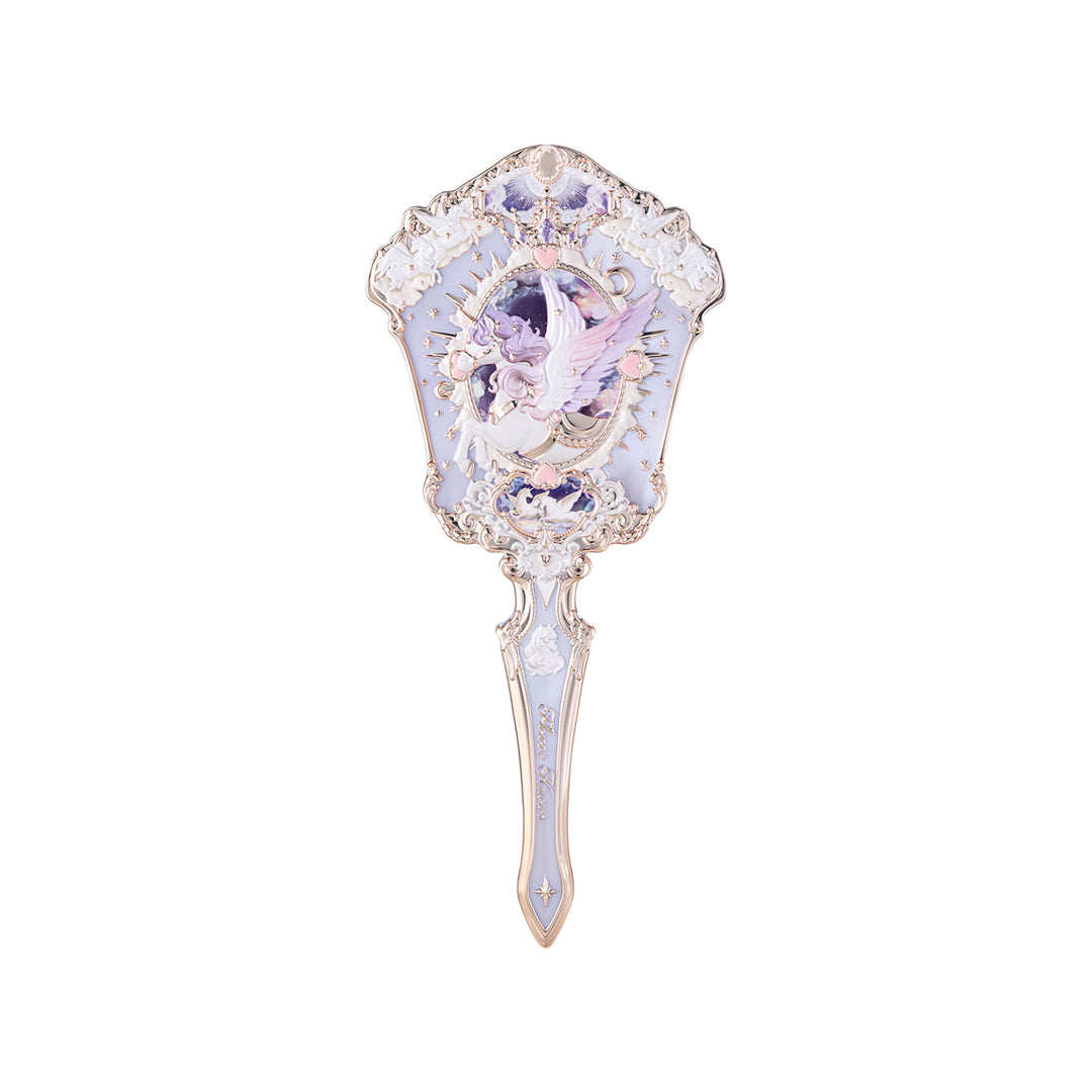 Flower Knows Knight Unicorn Collection Hand Mirror Moonlight Lilac