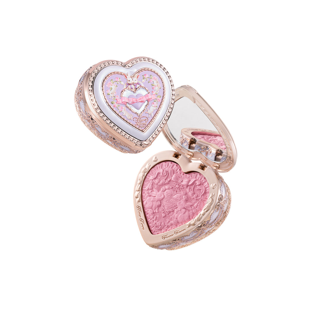 Flower Knows Bunny Garden Collection Embossed Blush 04 Iris Garden