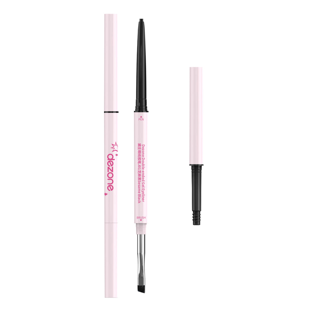 Dezone Double-Ended Gel Eyeliner Set?Full Size Refill J01 Sesame Black