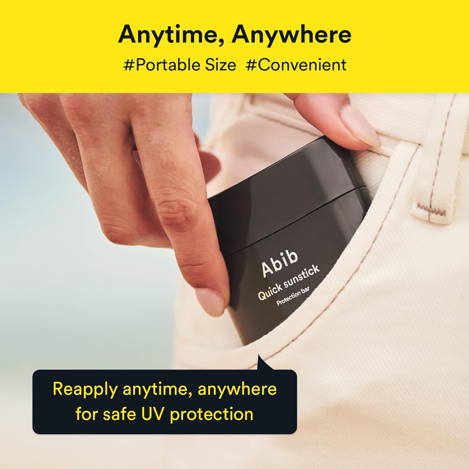 Abib Quick Sunstick Protection Bar SPF50+ 0.77 oz / 22 g