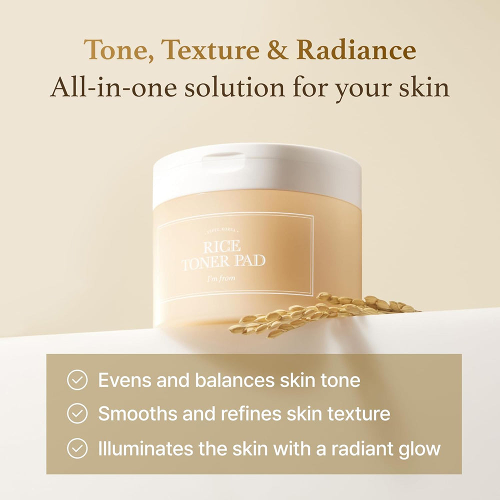 Im from Rice Toner Pad 140 mL 60 ea