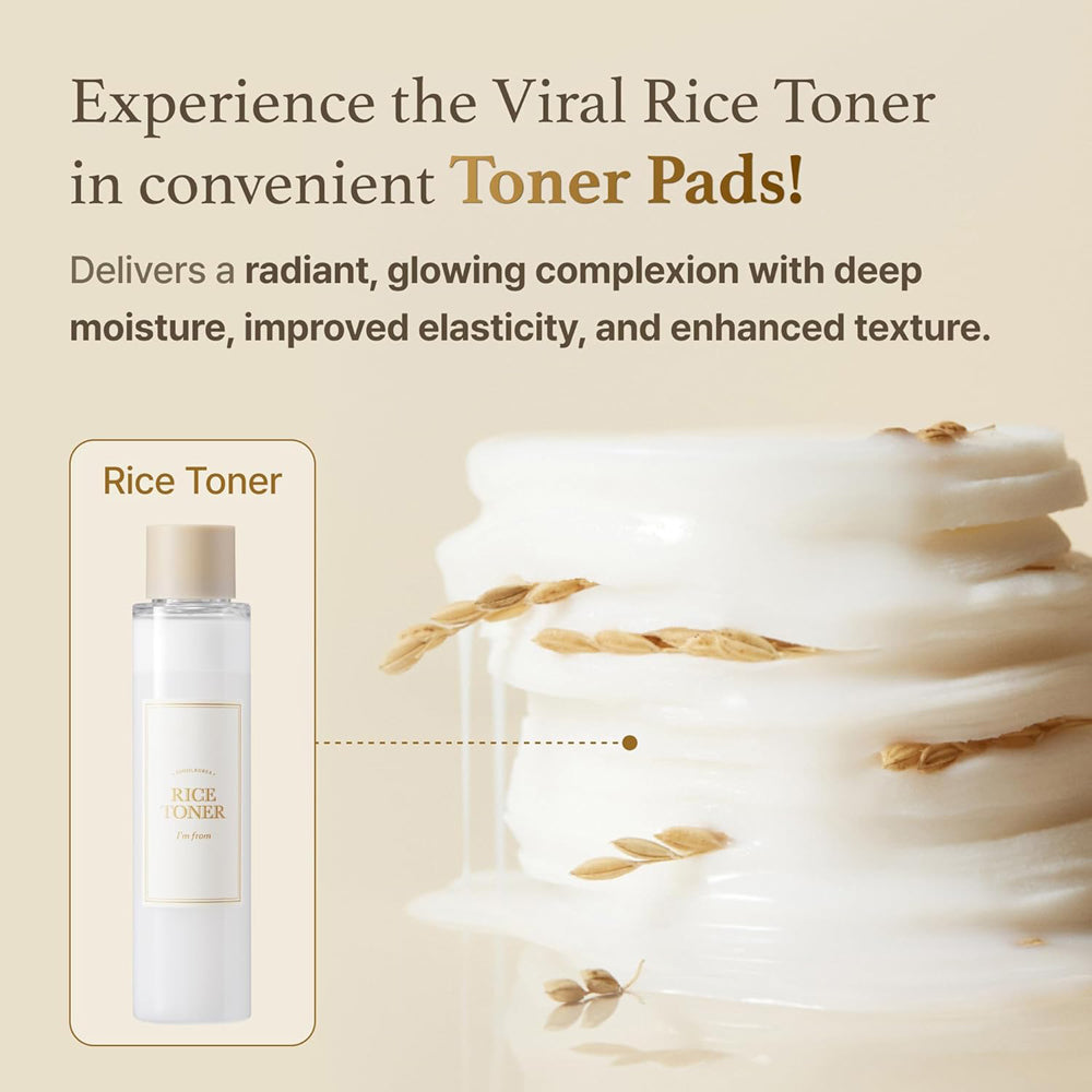 Im from Rice Toner Pad 140 mL 60 ea
