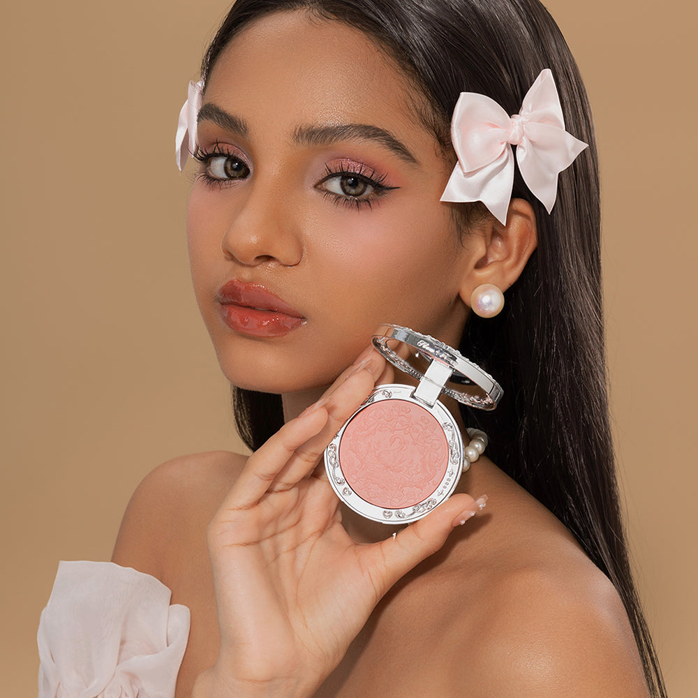 Flower Knows Swan Ballet Series Embossed Blush 05 Dreamy Season