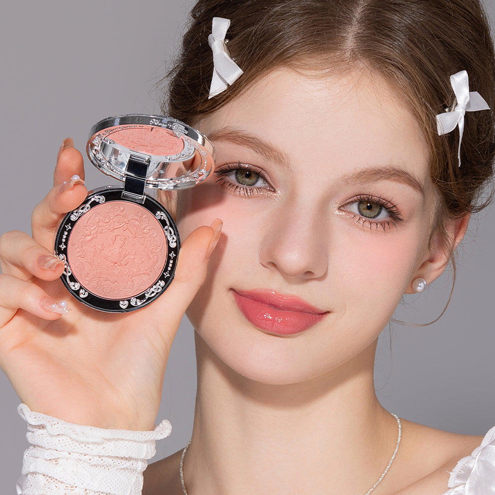 Flower Knows Swan Ballet Series Embossed Blush 05 Dreamy Season