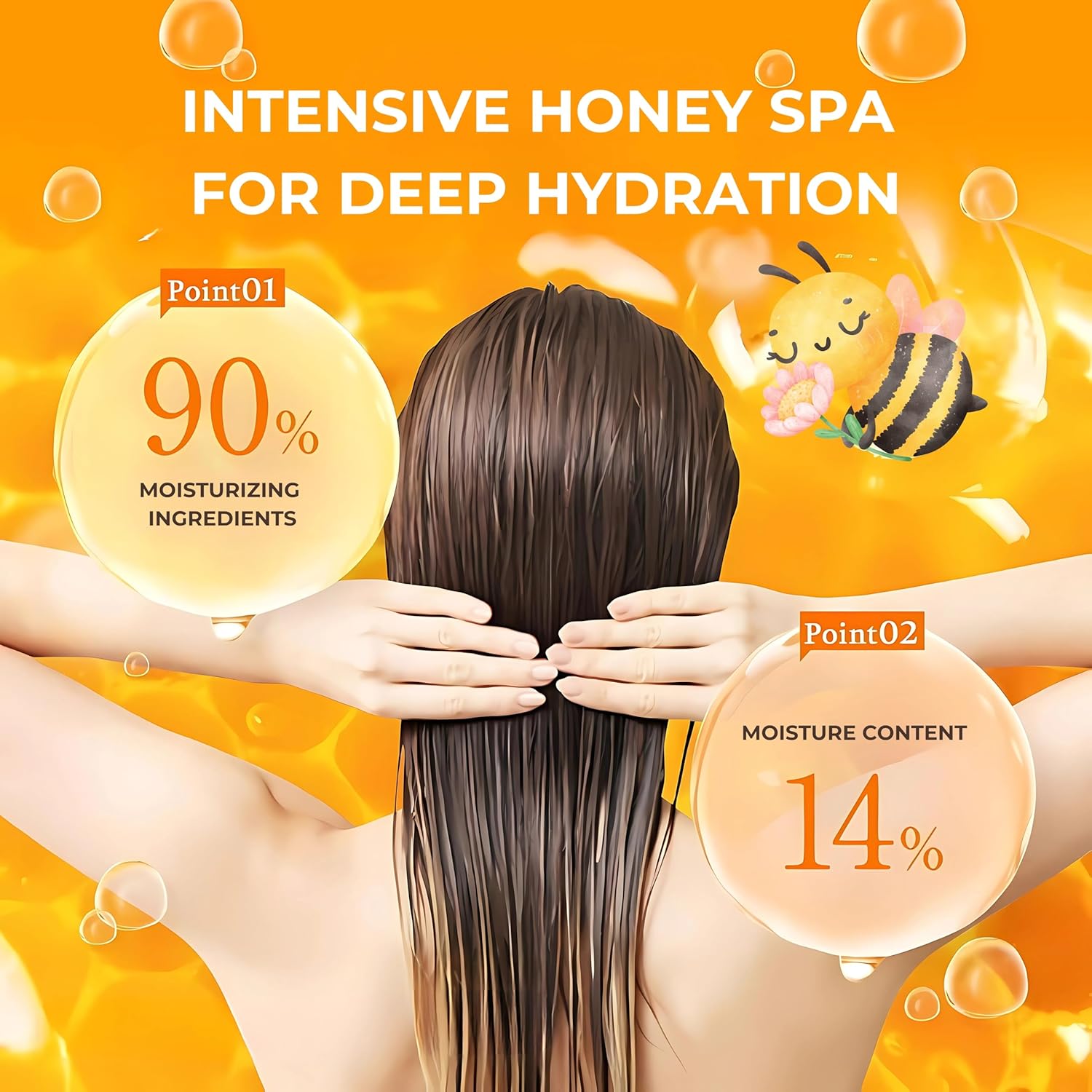 &honey Deep Moist Treatment 2.0 - 445g