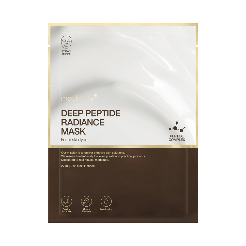 Medicube Deep Peptide Radiance Mask 1Ea LR 27 ml