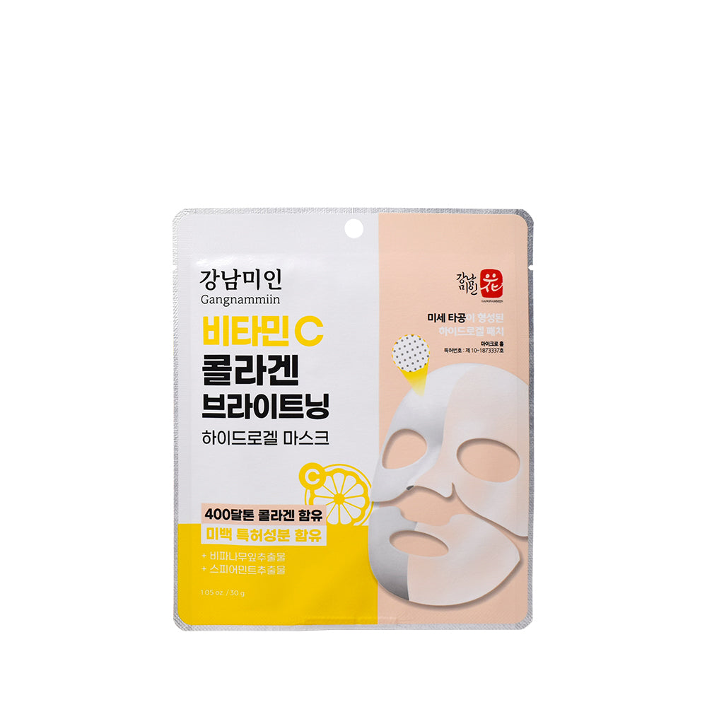 Prettyskin Gangnam Miin Vitamin C Collagen Brightening Hydrogel 30G*4Ea