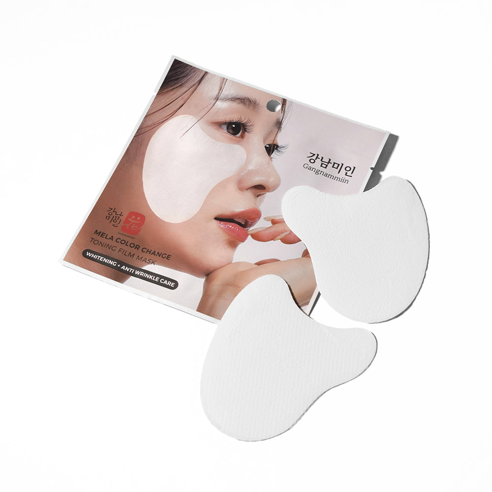 Prettyskin Gangnam Miin Mela Color Change Toning Film Mask [2G*2Ea]X4Set
