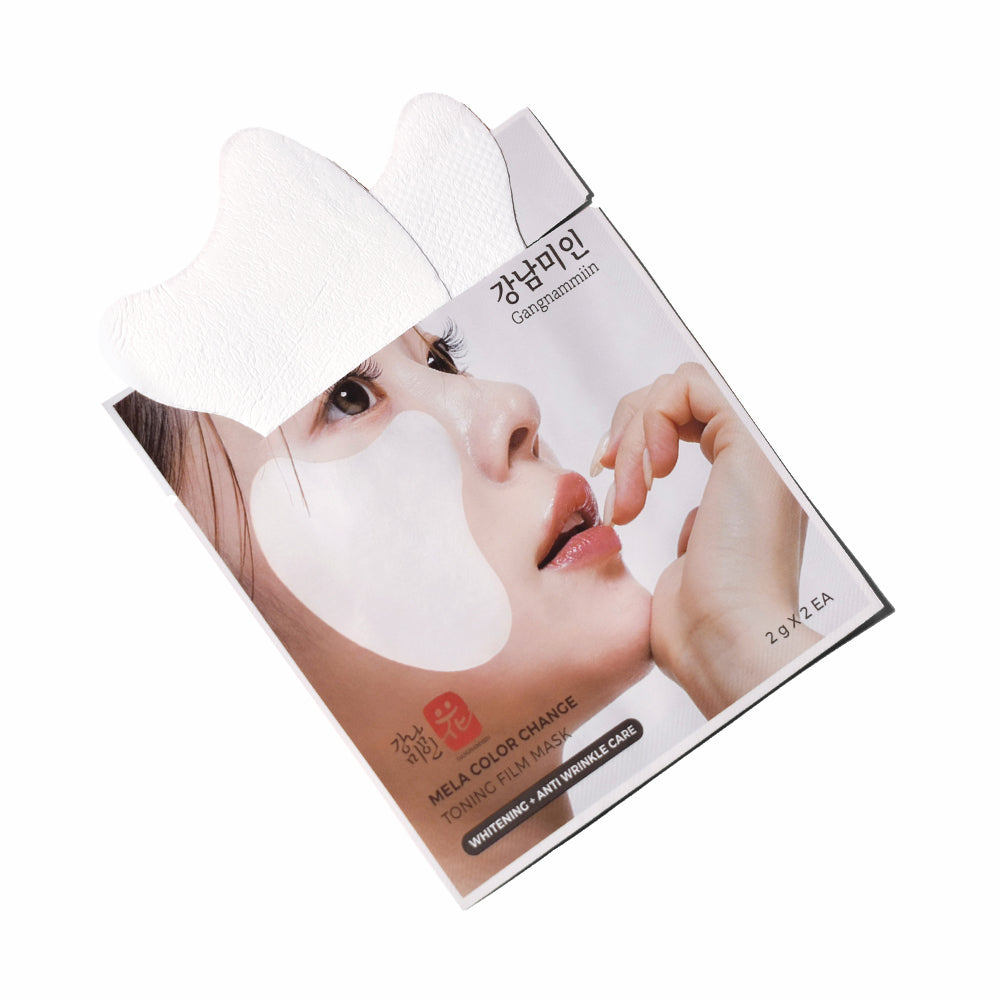 Prettyskin Gangnam Miin Mela Color Change Toning Film Mask [2G*2Ea]X4Set