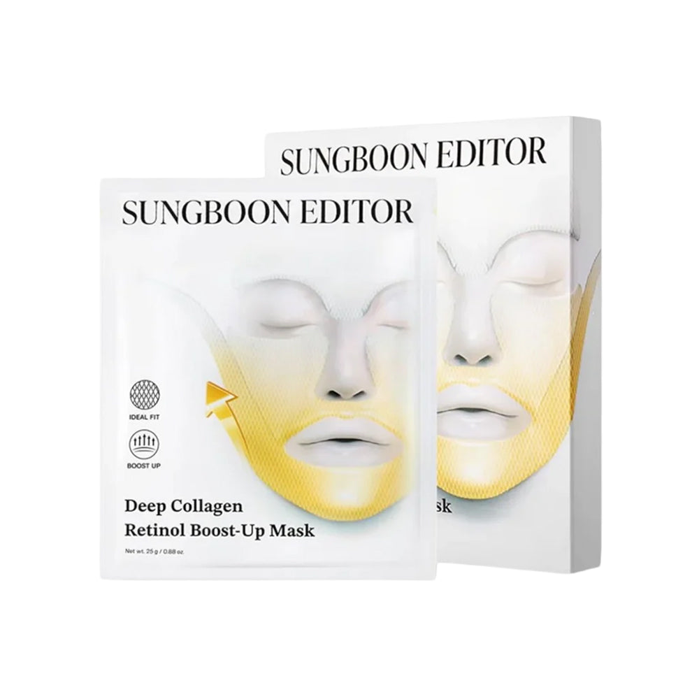 Sungboon Editor Deep Collagen Retinol Tension Boost Up Mask Set 4pcs