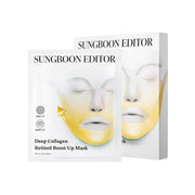 Sungboon Editor Deep Collagen Retinol Tension Boost Up Mask Set 4pcs