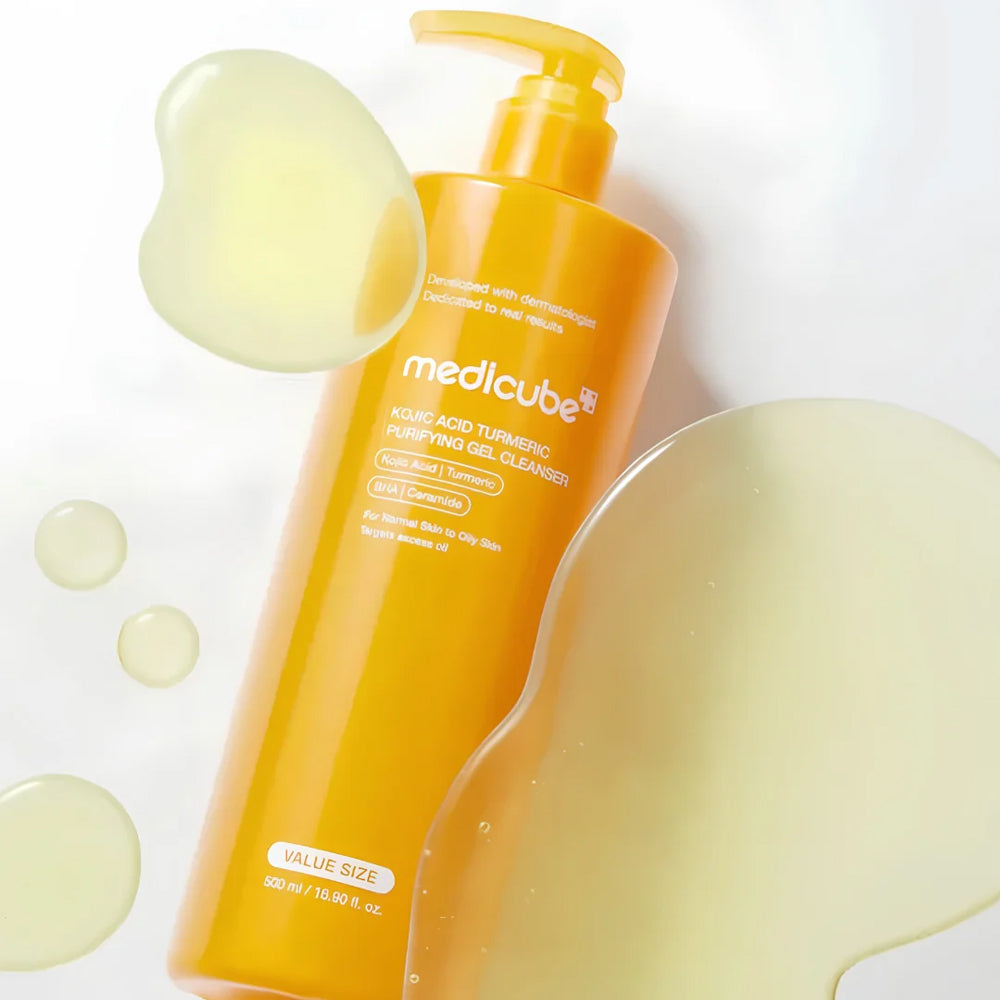 Medicube Kojic Acid Turmeric Gel To Foam Cleanser 500ml