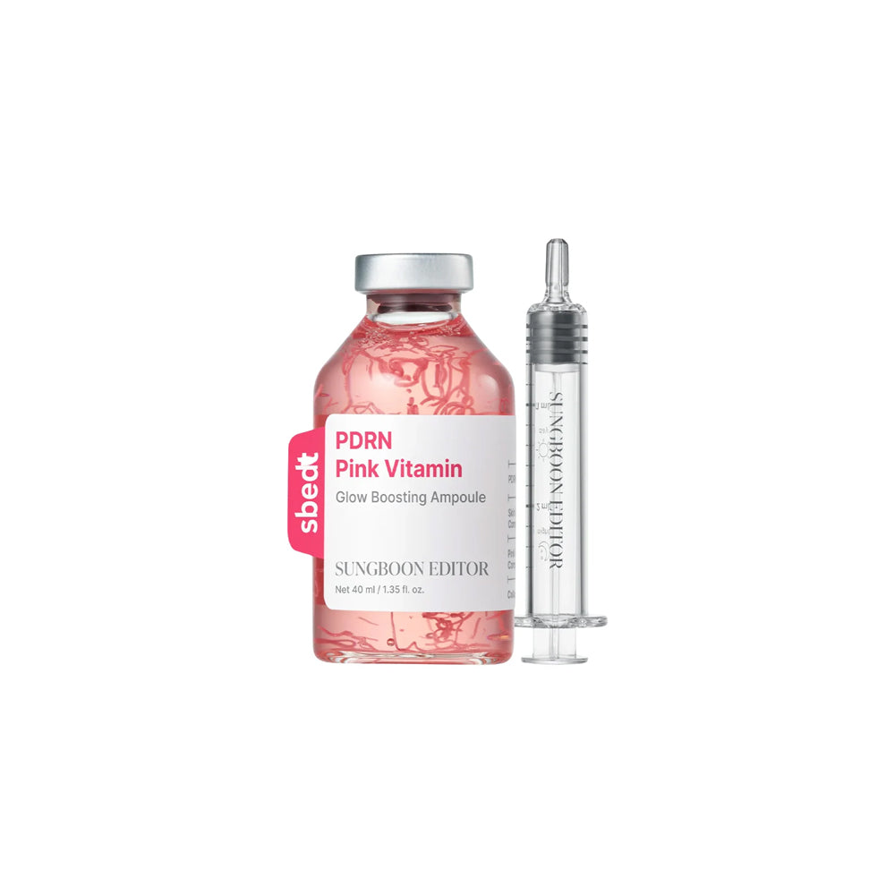 Sungboon Editor Pdrn Pink Vitamin Glow Boosting Ampoule 40ml