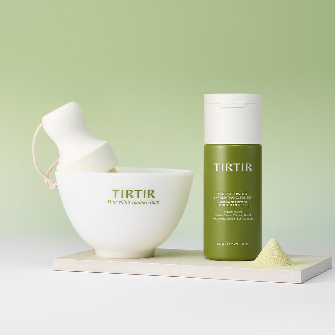 TIRTIR Matcha Powder Exfoliating Cleanser