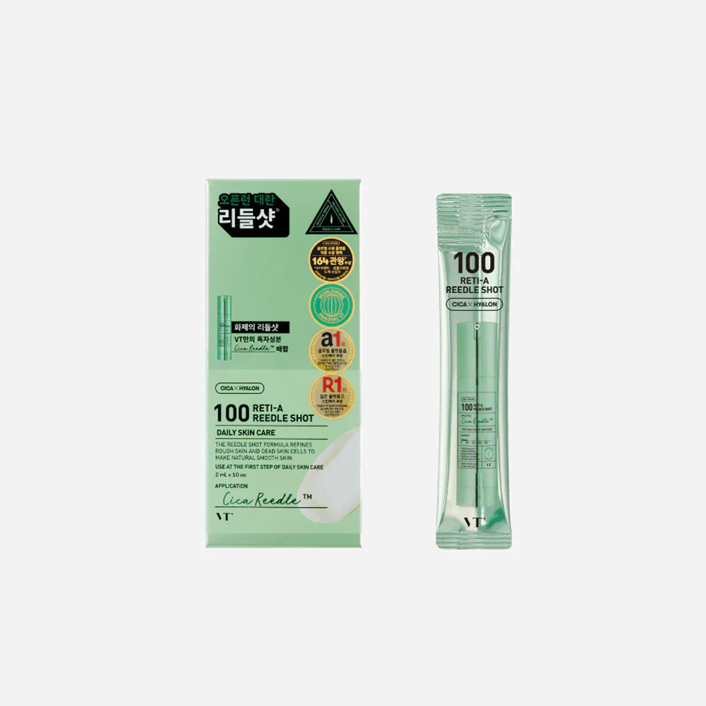 Vt Cosmetics Vt 100 Reti-A Reedle Shot Stick Pouch (10Ea)