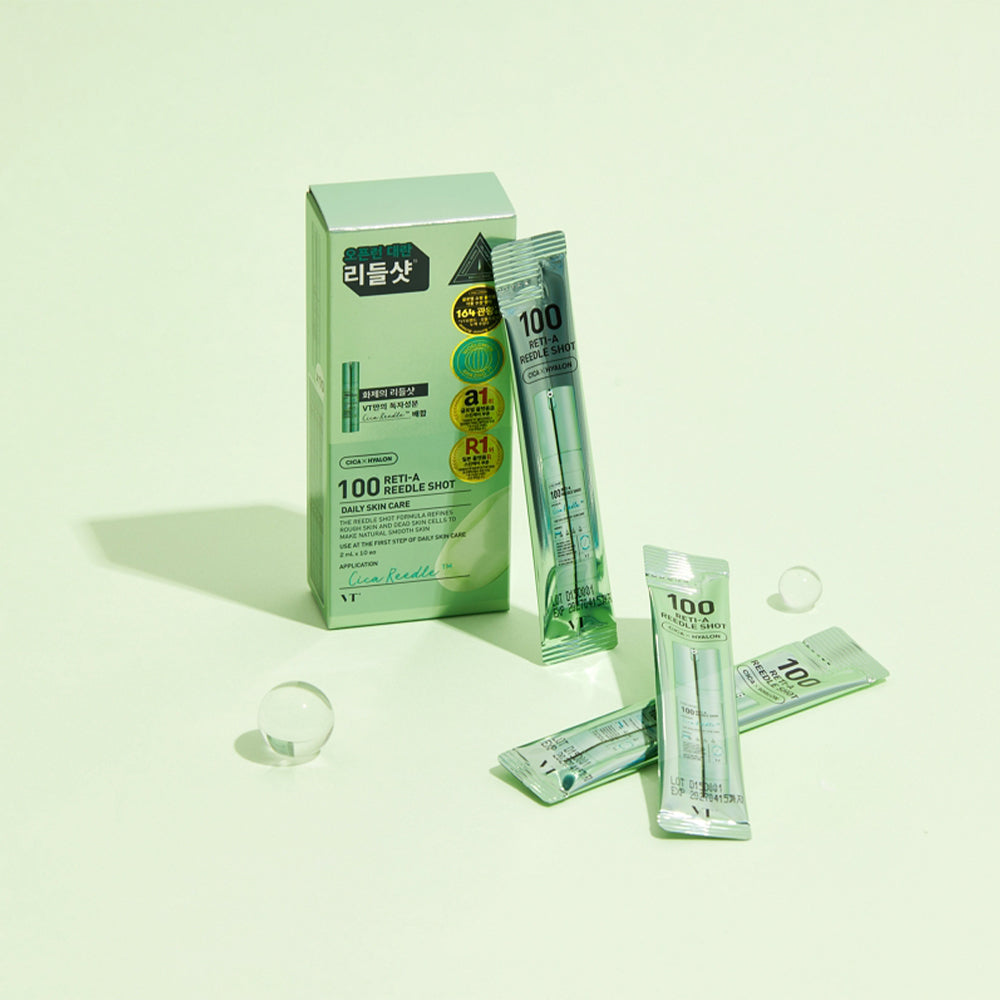 Vt Cosmetics Vt 100 Reti-A Reedle Shot Stick Pouch (10Ea)