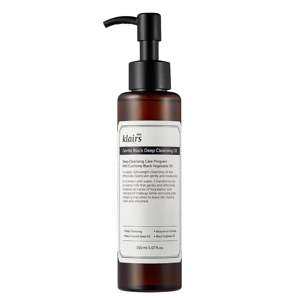 Dear Klairs Gentle Black Deep Cleansing Oil 150 ml