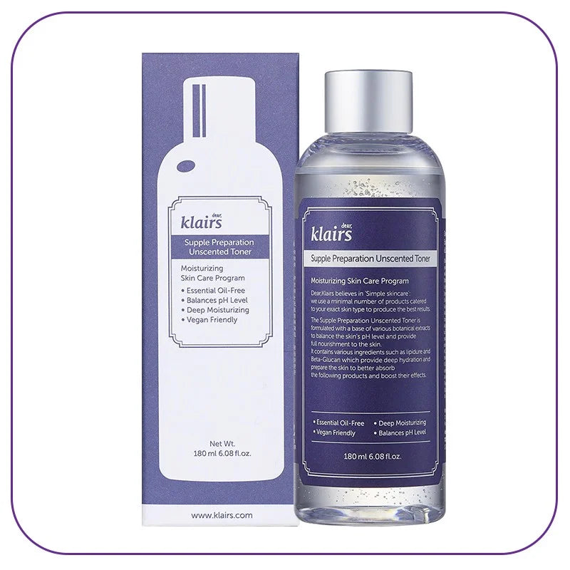 Dear Klairs Supple Preparation Unscented Toner 180ml