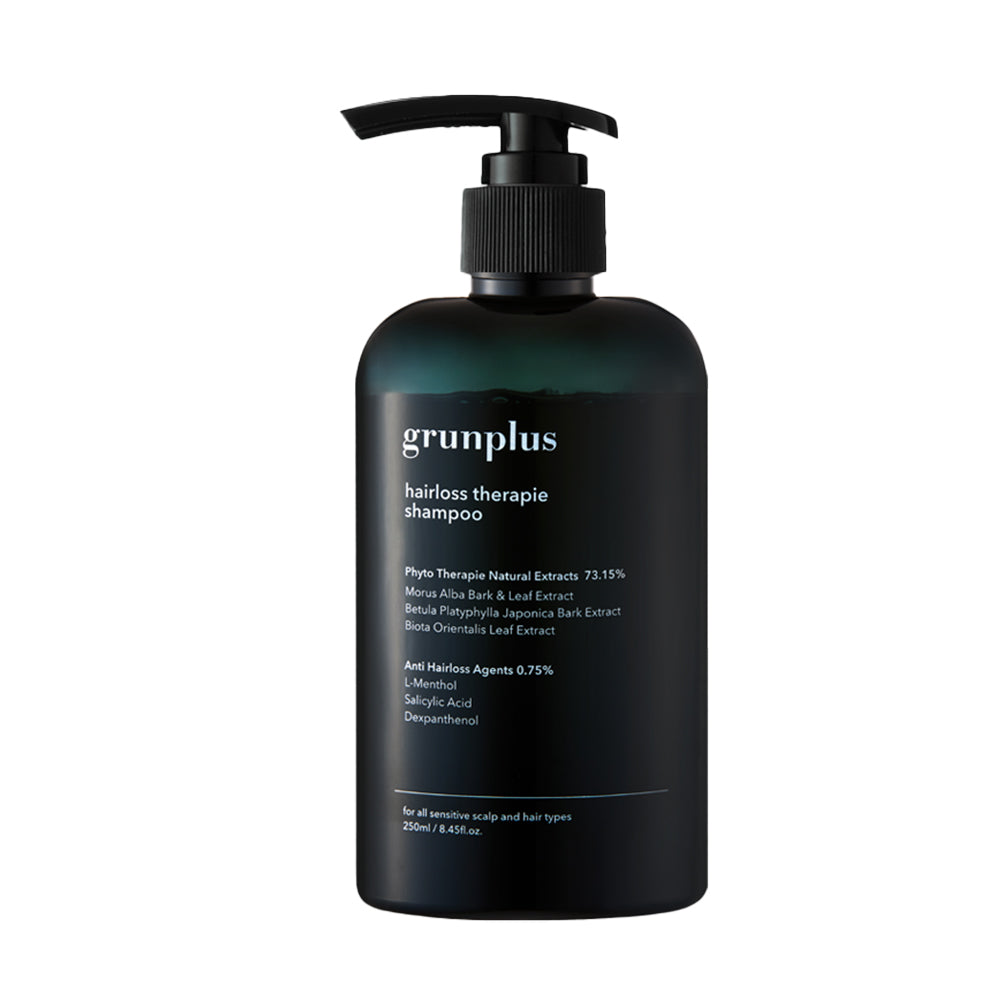 Grunplus Hair Loss Therapie Shampoo 250 ml – Strengthen & Nourish with Herbal Power