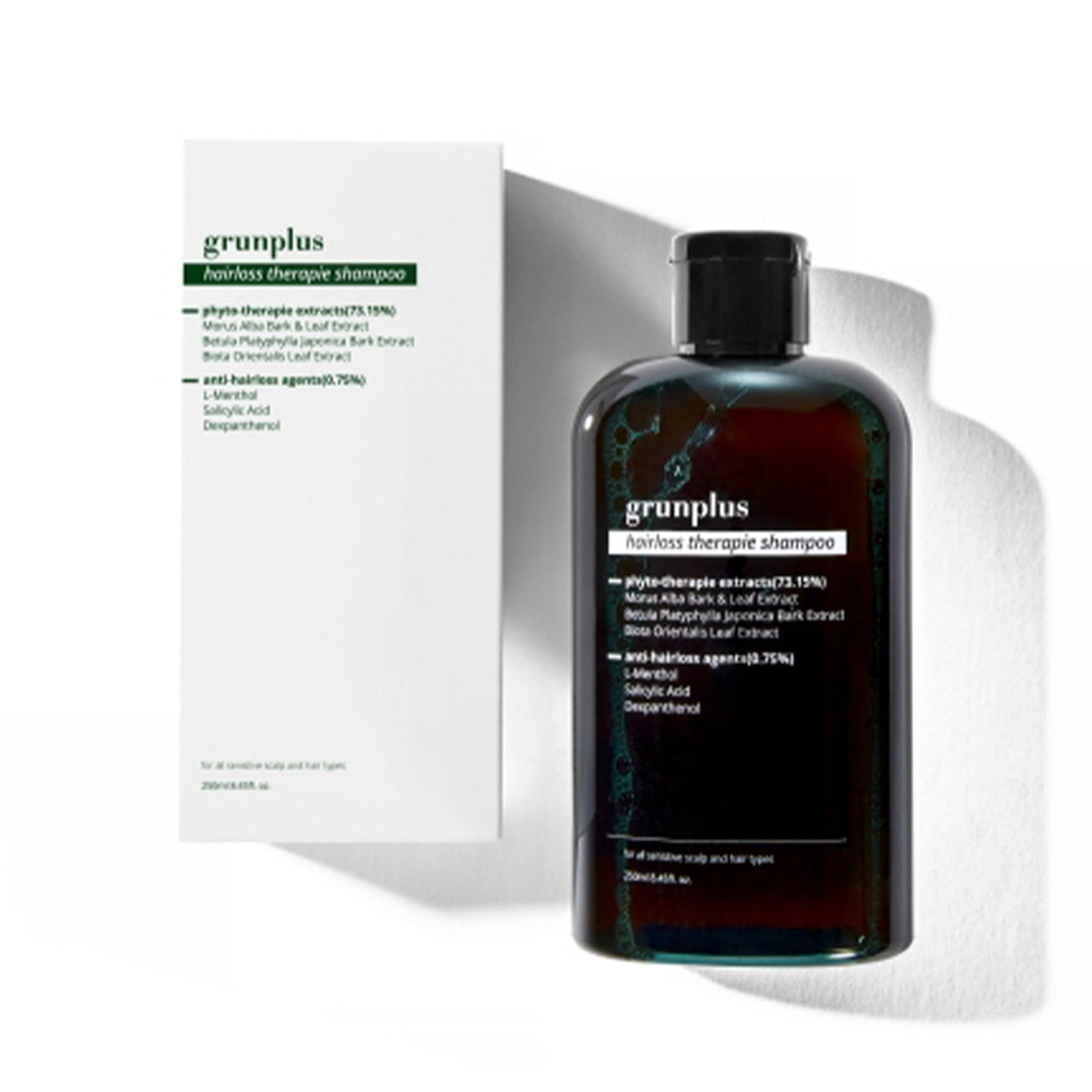 Grunplus Hair Loss Therapie Shampoo 250 ml – Strengthen & Nourish with Herbal Power