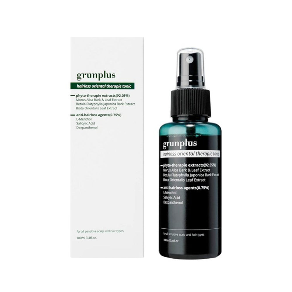 Grunplus Hair Therapie 9 Essential Oil 100 ml - Hair Treatment for Dry & Damaged Hair