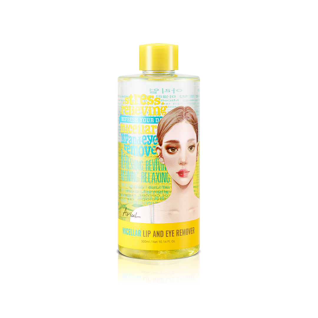 Ariul Stress Relieving Micellar Lip and eye Remover 300ml