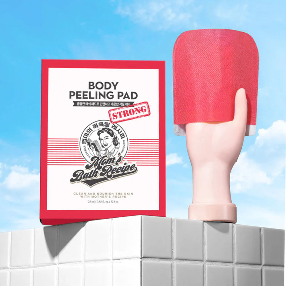 Mom's Bath Recipe, Body Peeling Pad Strong 200 ml