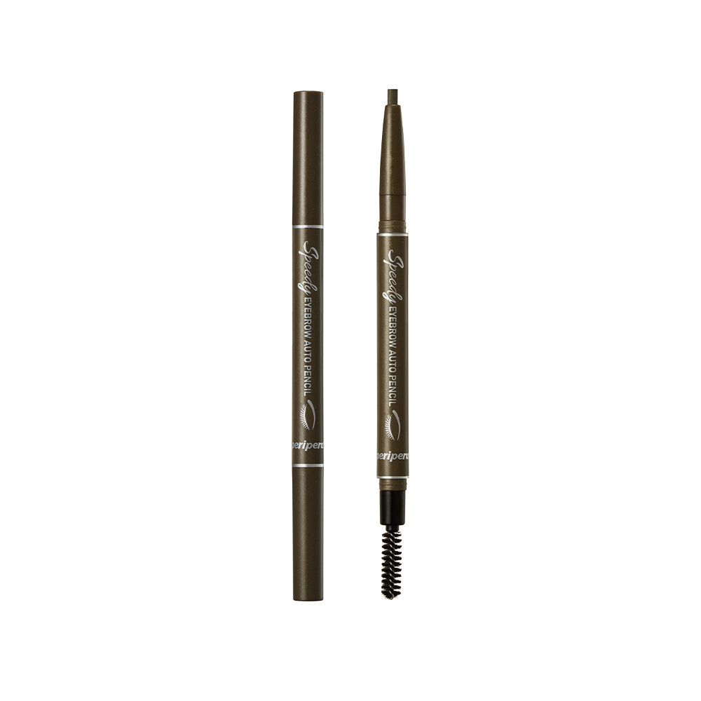 Peripera Perifera Speedy Eyebrow Auto Pencil, Black Brown, 0.06 Ounce