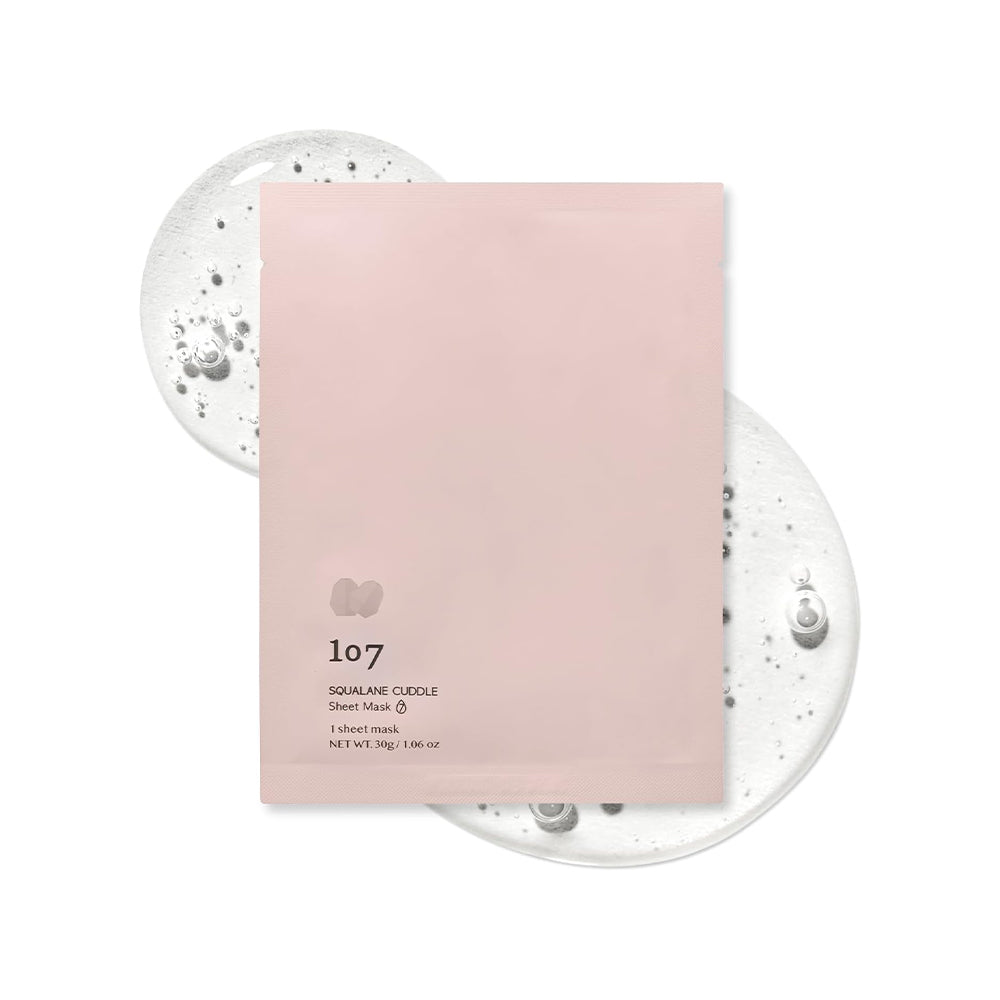 107 Squalane Cuddle Sheet Mask (5 Sheets)