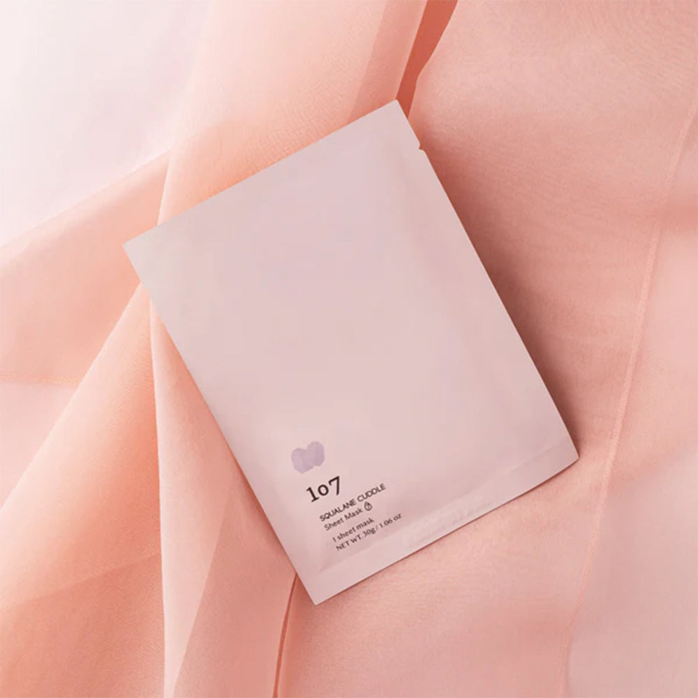 107 Squalane Cuddle Sheet Mask (5 Sheets)