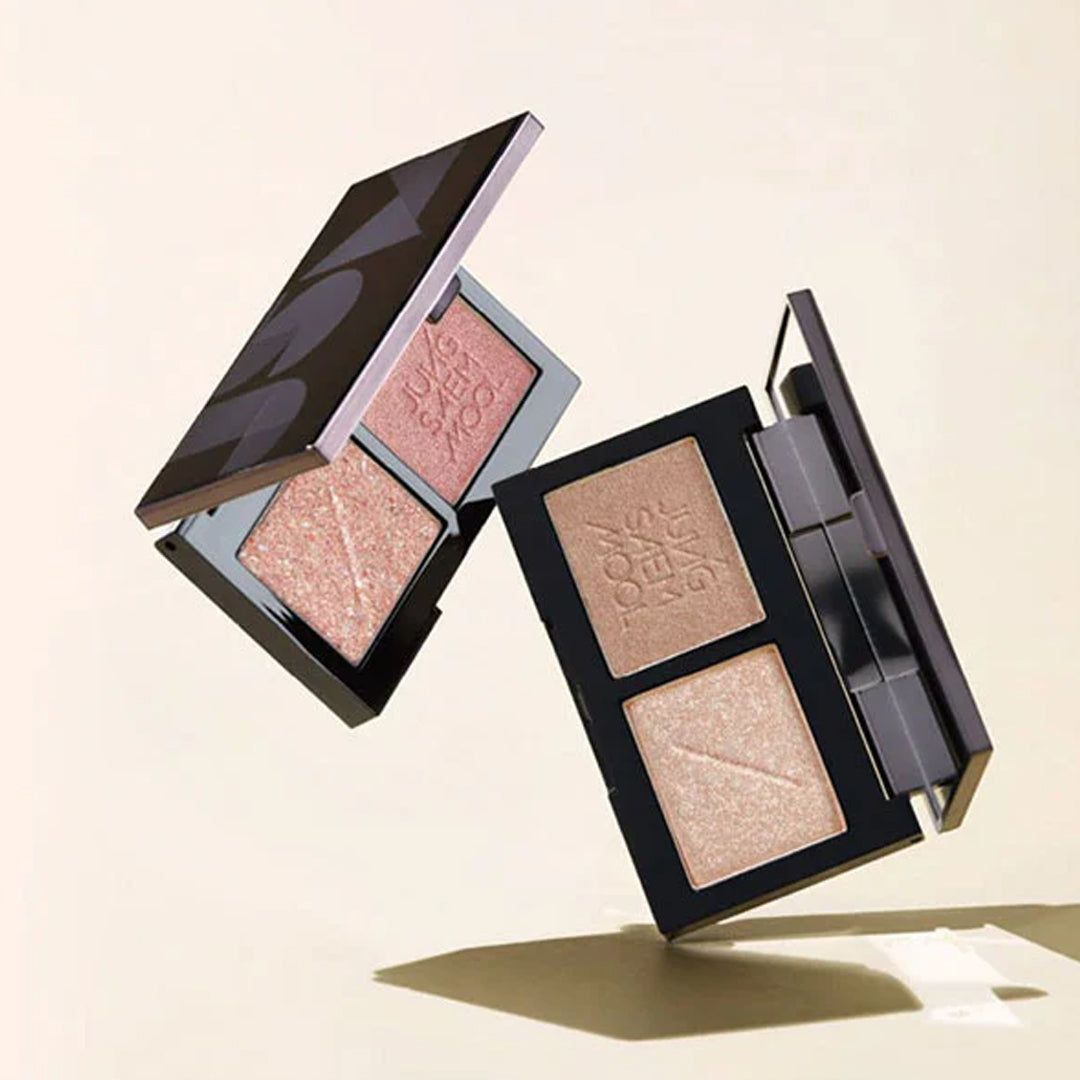 Jung Saem Mool Refining Eye Shadow Doble #Naked Sand Shine Cubic Pop 3g+ Pressed 2.7g(Total 5.7g)