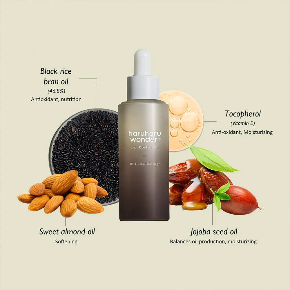 Haruharu wonder Black Rice Facial Oil (30ml)