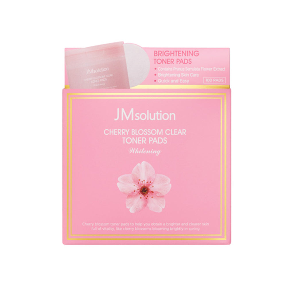JMsolution Cherry Blossom Clear Toner Pad - 100Pc – XBeauty